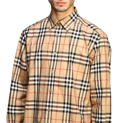 long sleeve mens burberry shirt|Burberry shirts for men outlet.